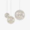 Silver Spark Ball Pendant Light