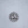 Silver Spark Ball Pendant Light