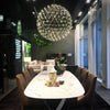 Silver Spark Ball Pendant Light