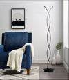 Spiral LED Floor Lamp