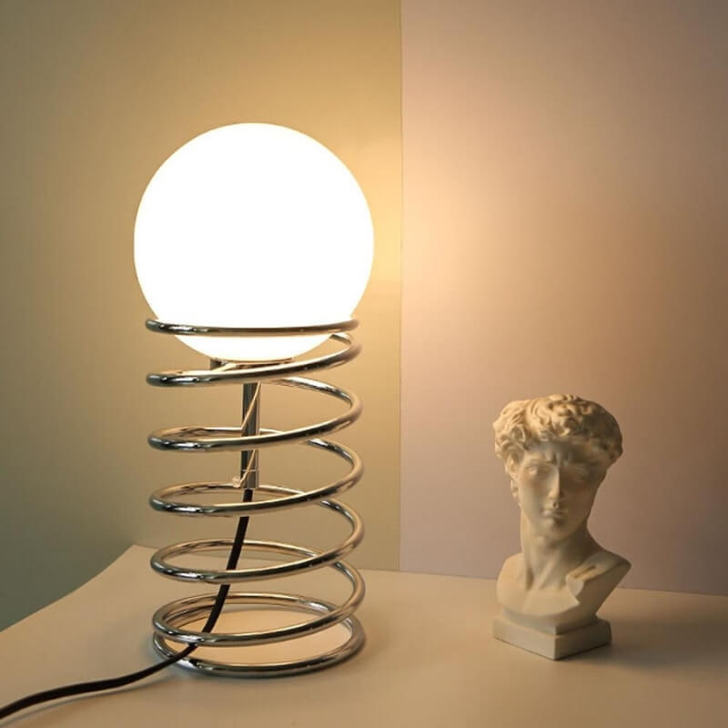 Spring Glass Table Lamp