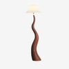 Twisted Pleated Floor Lamp