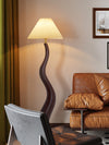 Twisted Pleated Floor Lamp