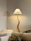 Twisted Pleated Floor Lamp