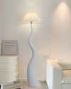 Twisted Pleated Floor Lamp