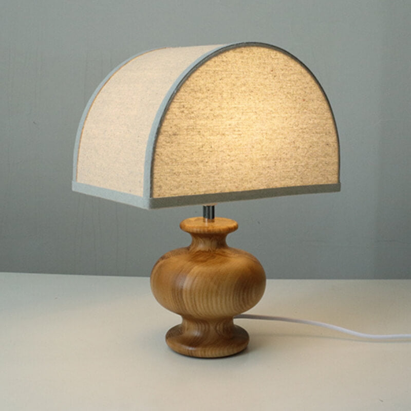 Vintage Fabric Table Lamp