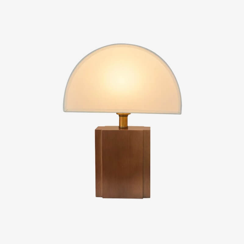 Wagner Wooden Arched Table Lamp
