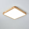 Wooden Geometric Ceiling Light