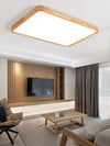 Wooden Geometric Ceiling Light