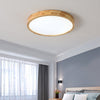 Wooden Geometric Ceiling Light