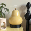 Glass Pear Touch Lamp