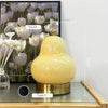 Glass Pear Touch Lamp