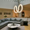 Oslo Infinity Alabaster Chandelier