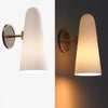 Montfaucon Brass Glass Shade Wall Sconce