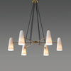 Montfaucon  Chandelier 6  Lights For Diningroom